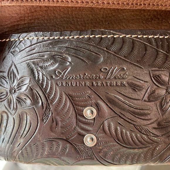 American West Leather Wallet - Picture 3 of 4